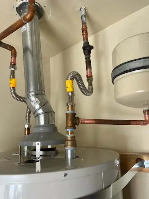 Water heater installation and plumbing repair in Dover Meadows